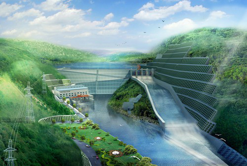 北屯老挝南塔河1号水电站项目
